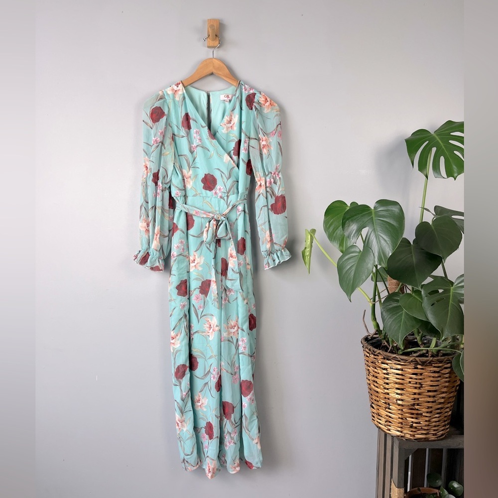 GB Girls Floral Jumpsuit Size Large